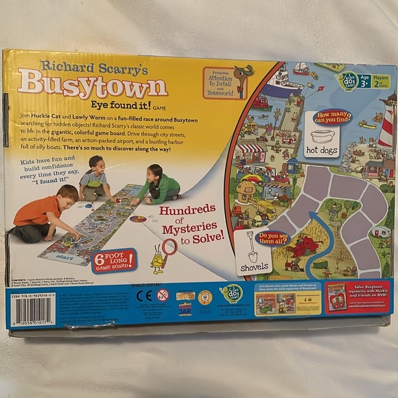 Ravensburger Richard Scarry’s Busytown Eye Found It! Board Game Complete Set - Picture 5 of 5